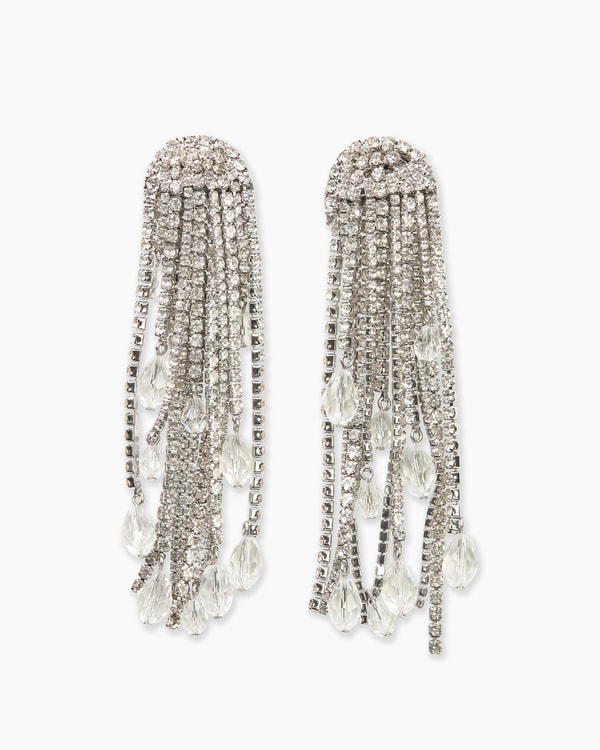 Teardrop Tassel Earrings